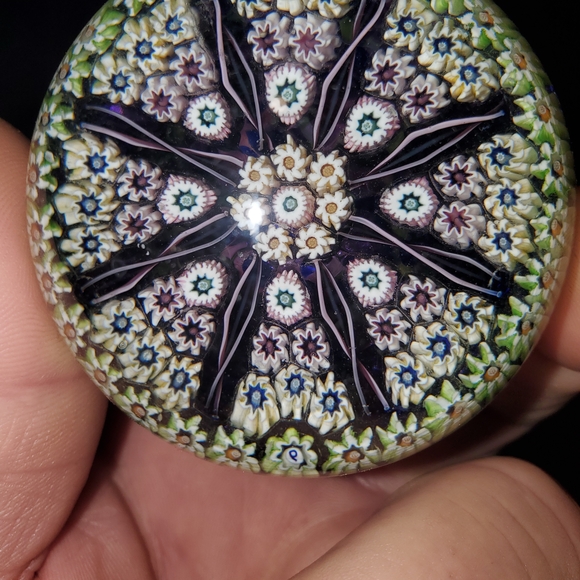Perthshire Exquisite .millifiori  Glass Art Paperweight - Picture 6 of 11